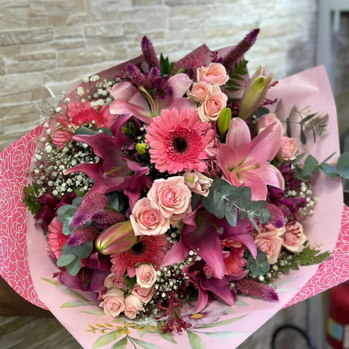 Buquê de flores frescas da Toca das Flores